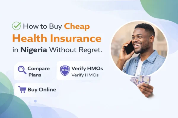How to buy cheap health insurance in Lagos Nigeria without regret purple themed design