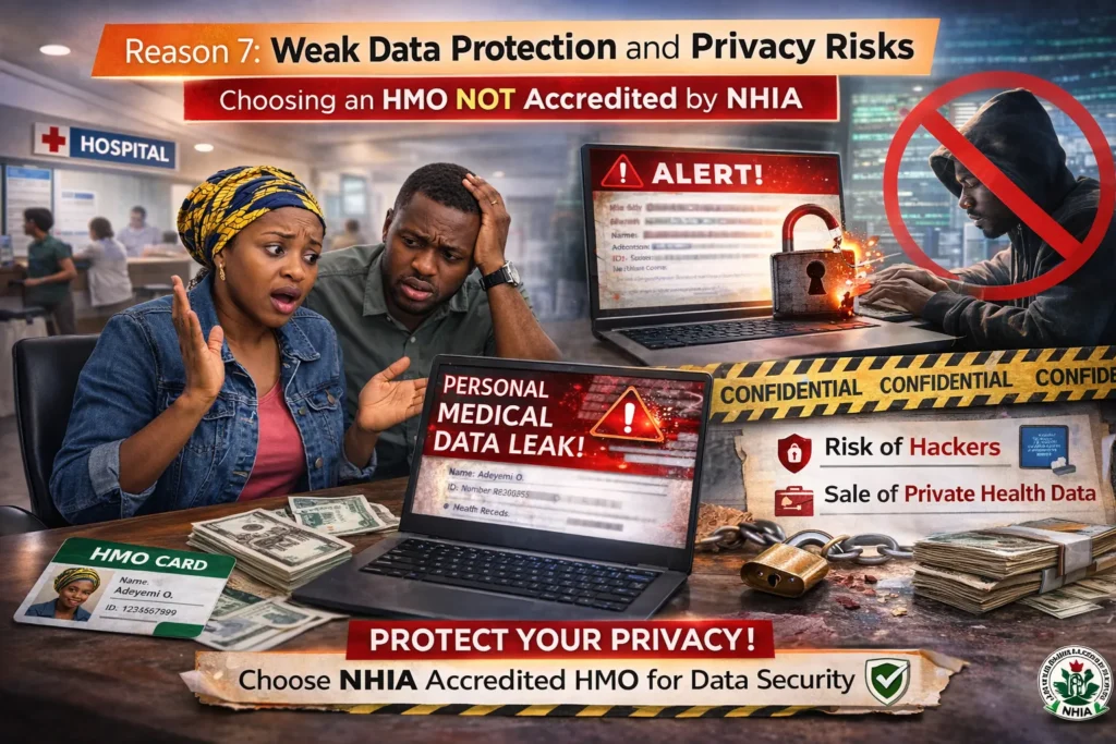 Data privacy risks with HMO not accredited by NHIA